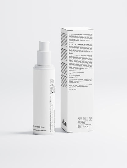 Sensitive Skin Overnight Cream, Fragrance-Free