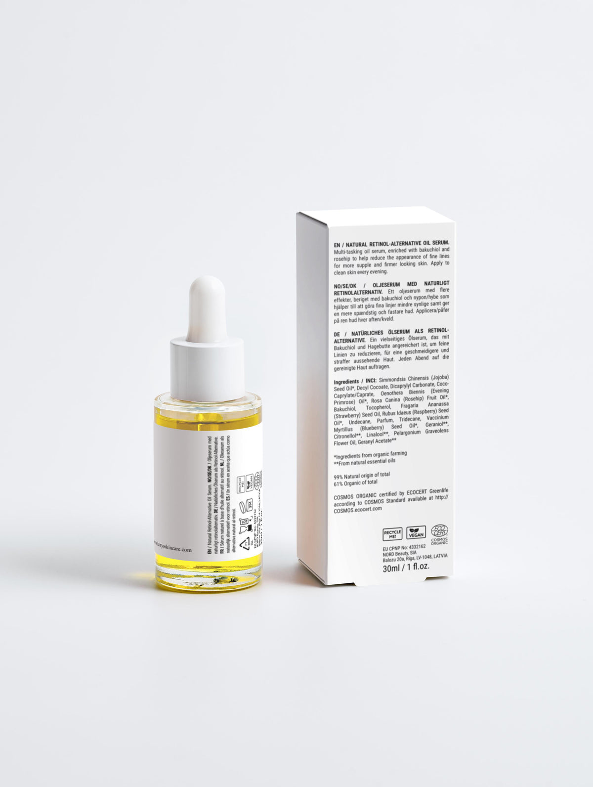 Natural Retinol-Alternative Oil Serum - Koryo Skincare